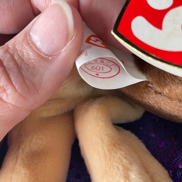 RETIRED - Ty Beanie Baby - Stretch - The Ostrich - 1997 5th Generation Stamp 601 - Picture 8 of 8